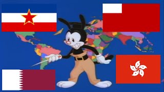 Animaniacs - Yakko's world - Hong Kong, Abu Dhabi, Qatar Yugoslavia MULTILANGUAGE