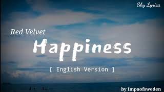 Red Velvet - Happiness ( English Cover by Impaofsweden ) LYRICS