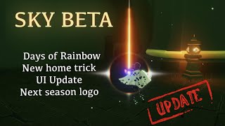 [Beta] Home trick🦐/Rainbow trails/Next season logo | Sky: Children of the Light | Kateuno