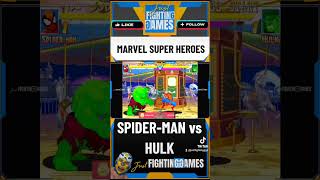 Spider-Man VS Hulk Marvel Super Heroes #msh #marvel #marvelsuperheroes