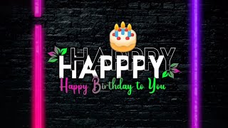 Special Happy Birthday Wishes For Brother/Sister/Friends 4K full Black screen whatsapp status video