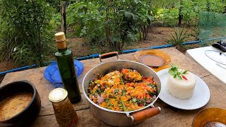 MOQUECA ESCABECHE DE TAMBAQUI E PIRÃO DA CABEÇA!