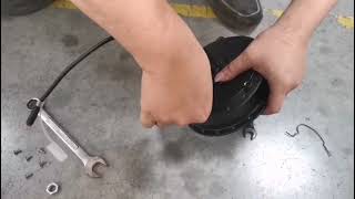 Video tutorial on replacing motor