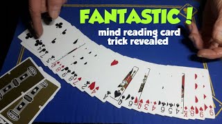 "MIND READING CARD TRICKS" fantastic, simple but powerful card trick revealed