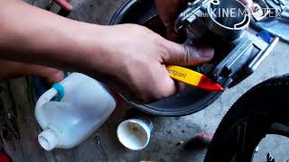 mio soulty cleaning carburetor