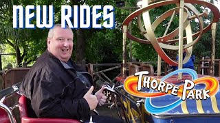 Trying New RIDES at THORPE PARK resort