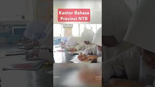 Evaluasi Pengimbasan Bahasa Daerah Provinsi NTB #sekolah #bahasadaerah #sasak #samawa #mbojo