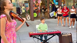 In The End - Linkin Park | 6 Year Old Leo & Karolina Protsenko - Violin Cover