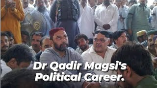 Dr Qadir Magsi's Political Career.