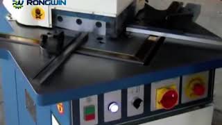 Nanjing Rongwin Machinery Technology Co., Ltd Fixed Type Notcher Operation Video