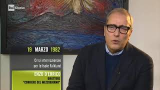 §.1/- commento RAI STORIA accadde ogg: 19 marzo 2019-1982 guerra delle isole Falkland