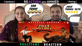 Pakistani Couple Reaction | Jigarthanda DoubleX - Teaser | Raghava Lawrence, SJ Suryah