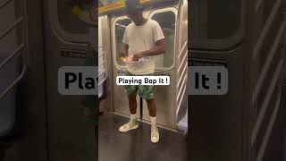 When you bored in New York Subway