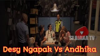 Desy ngapak ngobrol sama Andhika || Diruang intrograsi lapor pak #shorts