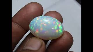 40.20 carat, untreated Natural Ethiopian Crystal Opal, Brightness Opal, High quality opal