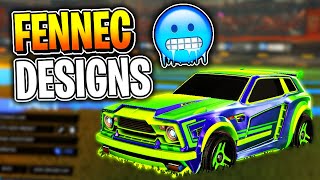 Top 5 SWEATY Fennec Car Designs In Rocket League!