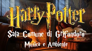 Harry Potter | Sala Comune di Grifondoro | Musica e Ambiente per Scrivere, Disegnare o Rilassarsi