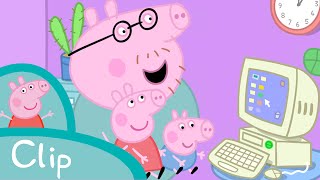 Peppa Pig - Papá Pig, experto en ordenadores (clip)