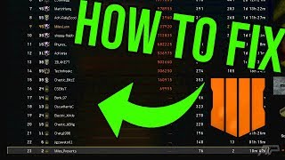 How to fix Black Ops 4 Leaderboards Not Showing Friends BUG (CoD BO4 Broken Leaderboards)