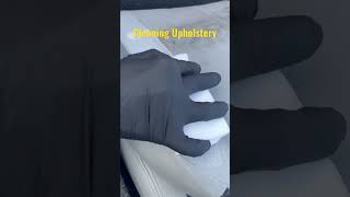 Cleaning Upholstery #oddlysatisfying #detailing