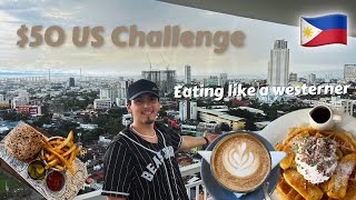 Foreigner eats westerner food in the Philippines?