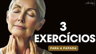 3 Exercícios para Papada (Queixo Duplo) para se fazer em casa. #exerciciofacial