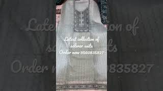 Buy latest collection of organza suits👗 #shorts #shortvideo #salwarsuit #fashionblogger 👀