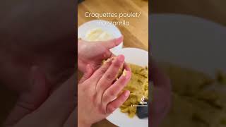 Croquettes poulet/mozzarella by Thermomix