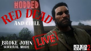 Red Dead Redemption 2 | Broke John In Survival Mode Live