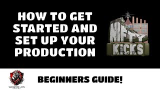 Nifty Kicks Factory NFT Game | How To Get Started | Beginner Guide | Wax Blockchain