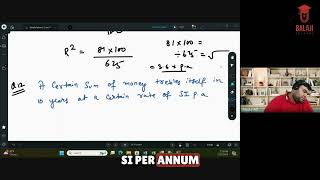 Calculating K: When Money Trebles Itself! | Quantitative Aptitude | CA Foundation | Balaji Educare