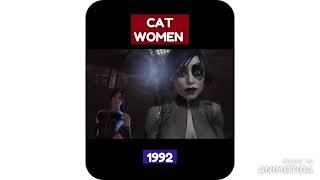 Evolution of Black Cat-Women  || Marvel  Spiders-Man Movies || #BlackCatWomen  #Shorts #Evolution