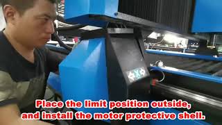 Plasma Cutting machine granty install