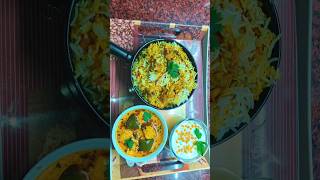 #veg dum biriyani #Today's lunch # shorts # youtube shorts # trending