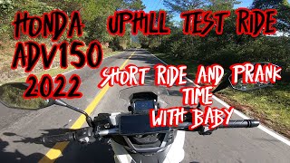 Honda ADV 150 2022 | Uphill Test | AMBUKLAO DAM UPHILL