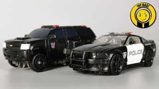 【Police Car Special】Barrica & Crowbar Transformers Movie Studio Series SS28 & SS03 car robot toys