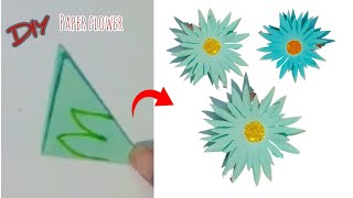 How To Make Paper Flowers 🌸 3D Origami DIY | Easy Paper Flower Making | Paper Flower Making Steps