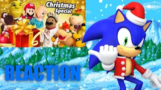 Chef Pee Pee Truly Cares?!! | Sonic REACTS To SML Movie: The Christmas Special! *REACTION*