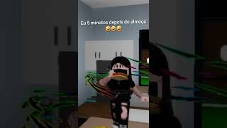 Eu tô com fome quero merendar #memesroblox