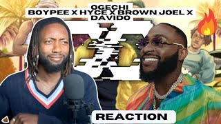 BoyPee, Hyce & Brown Joel - Ogechi Remix feat. Davido (Official Video) | UNIQUE REACTION