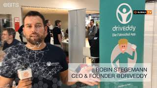 Robin Stegemann, CEO & Founder @driveddy, at #BITS18