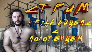 Стрим! Трансформация Апокрифа #7. Полотенце рулит! Грудь Бицепс