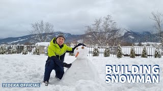 How to make a giant snowman easily? | Hướng dẫn cách làm người tuyết đơn giản