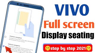 How to Full Screen Display in Vivo S-12 || Vivo Mobile me Full Screen Display Kaise Kare || S K Help