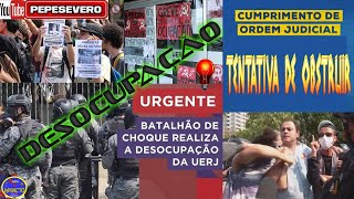 CUMPRIMENTO DE DESOCUPAÇÃO NA UERJ