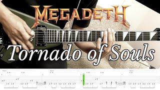 [TAB] Megadeth - Tornado of Souls (Guitar Cover) Jackson J32 King V