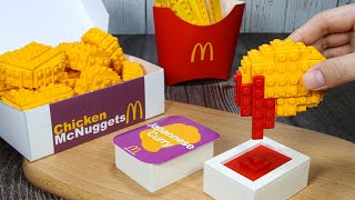 Super Crispy: LEGO Chicken McNuggets with Dipping Sauces | McDonald's Fast Food