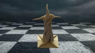 ORIGAMI CHESS PIECES-KING(Design by MASTER JUGAL)