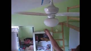 Ceiling fan fail…NOT MY Video