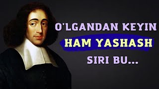 Spinoza hikmatlari, iqtiboslari-Agar O'ZGARISHNI istasang..